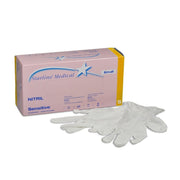 Starline Nitrilhandschuhe Sensitive S unsteril puderfrei weiss (200 Stk)