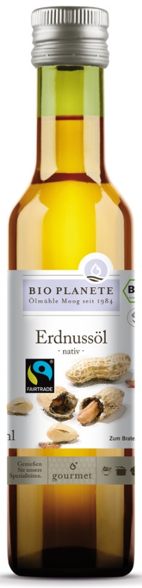 BIO PLANETE Erdnussöl nativ (250ml)