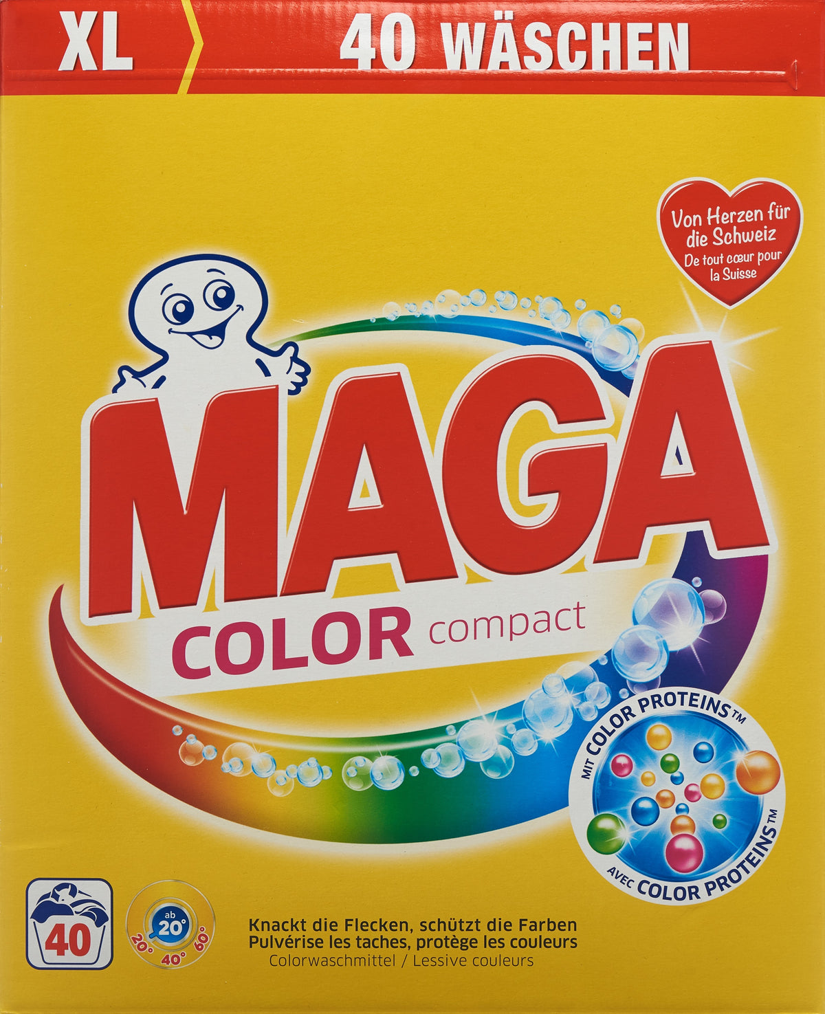 MAGA Color Pulver für 40 Wäschen (2.2kg)