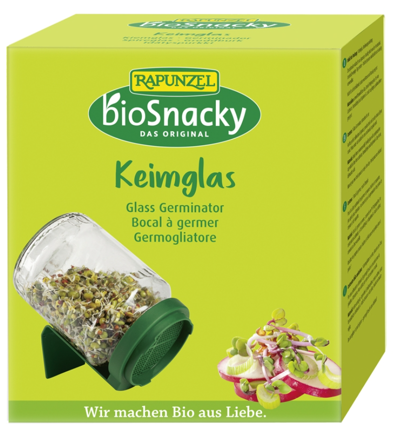 RAPUNZEL BioSnacky Keimglas (1 Stk)