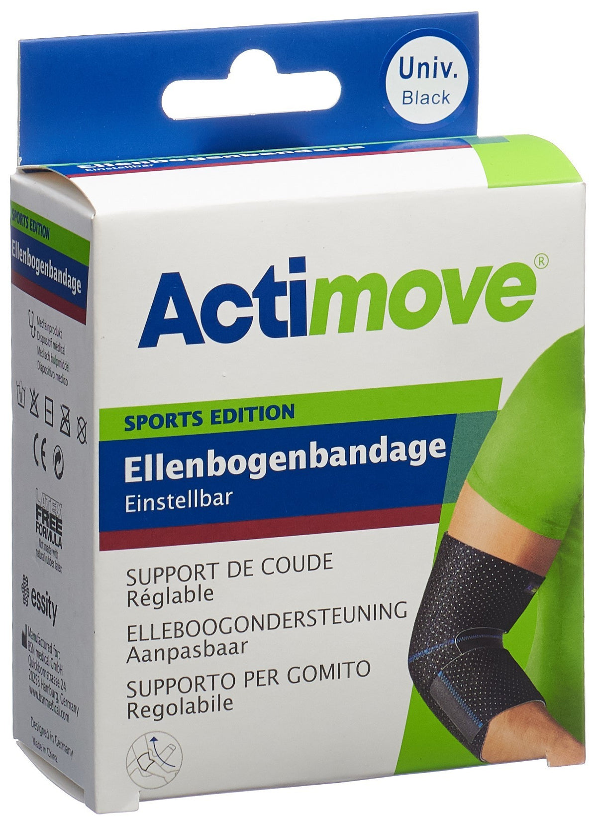 Actimove Sport Ellenbogenbandage einstellbar (1 Stk)