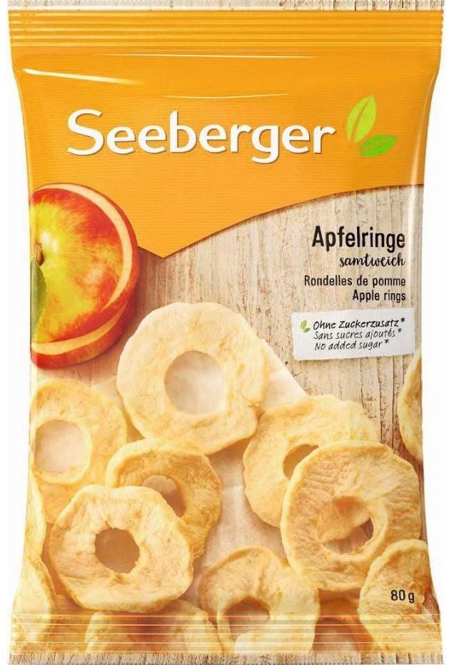 Seeberger Apfelringe (80g)