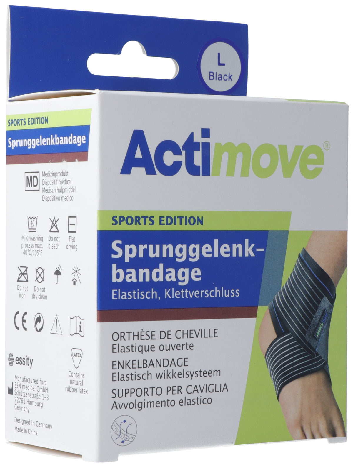 Actimove Sport Sprunggelenkbandage L (1 Stk)