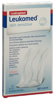 Leukomed skin sensitive 8x15cm (5 Stk)