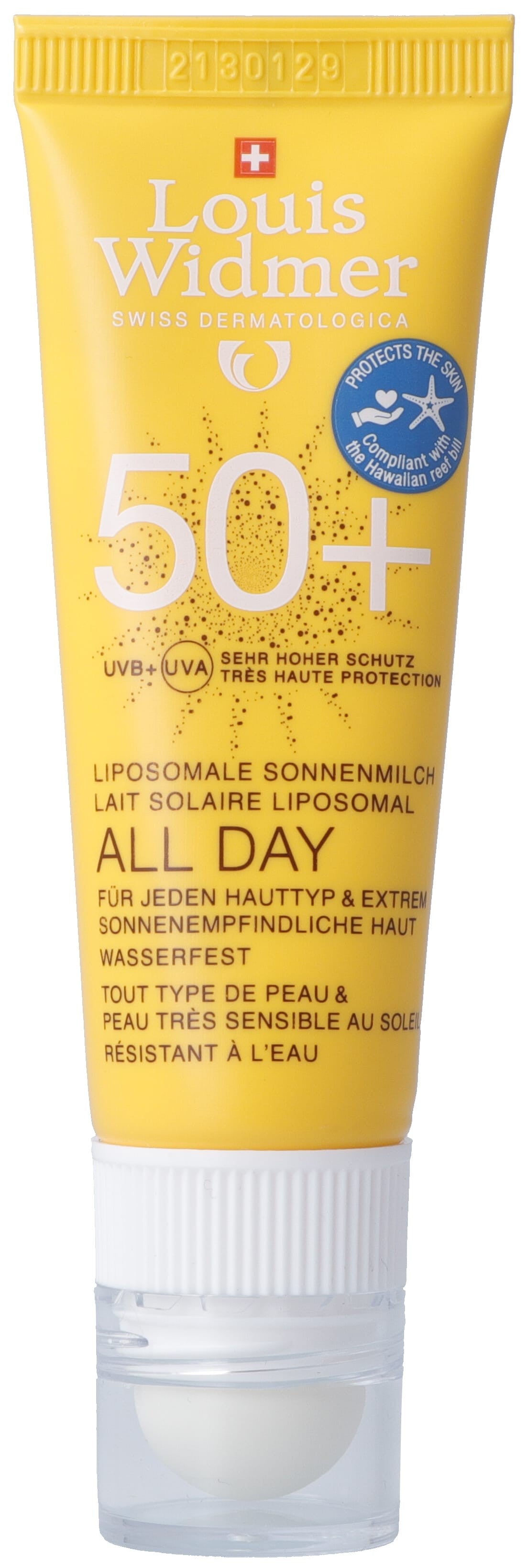 Louis Widmer All Day 50+ mit Lippenpflege Stift (25ml)
