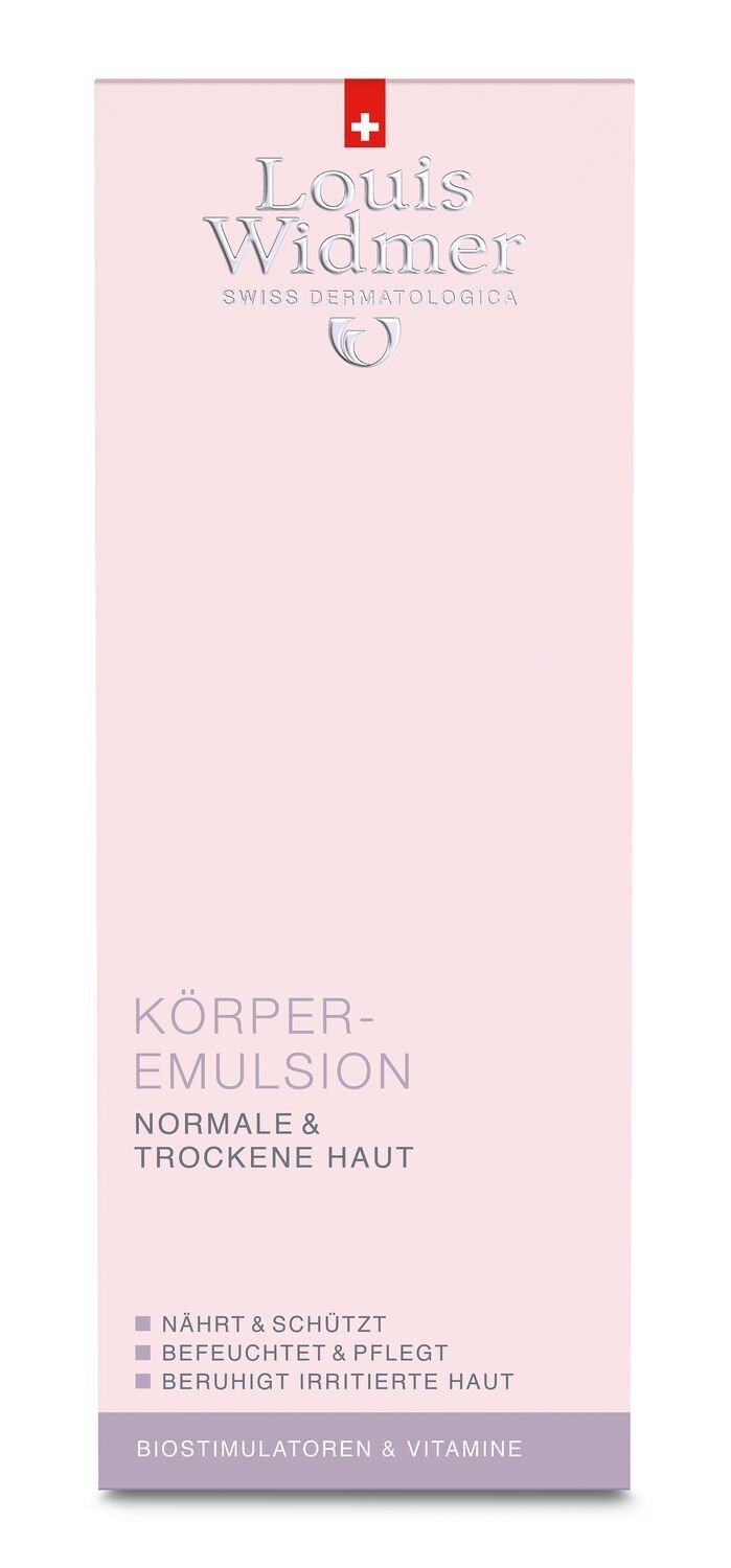 Louis Widmer Körperemulsion Parfümiert (200ml)