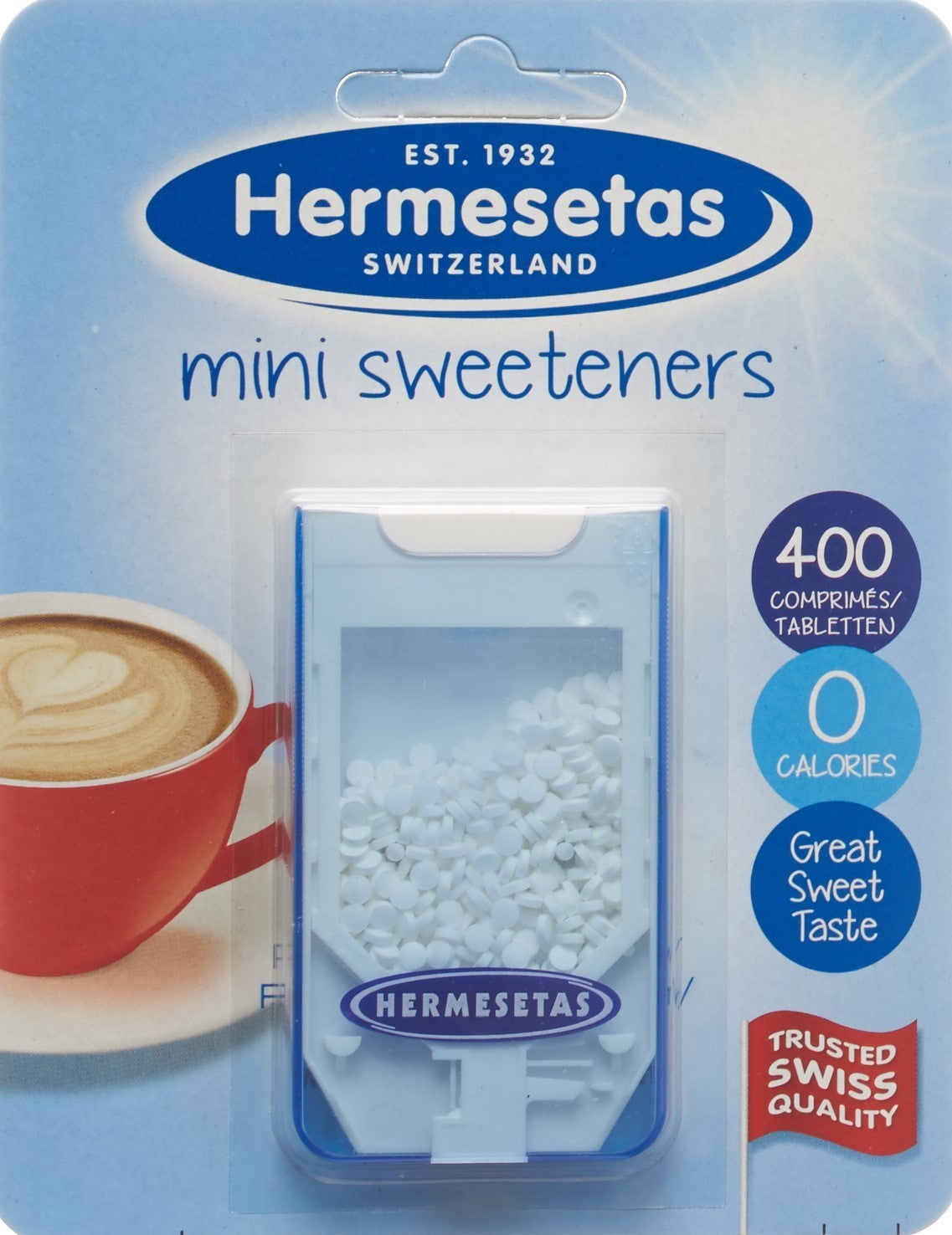 Hermesetas Original Tabletten Dispenser (400 Stk)