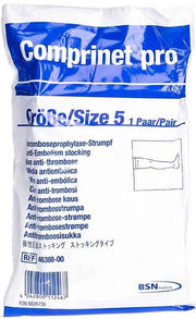 Comprinet pro Thromboseprophylaxe-Strumpf A-G Grösse 5 normal weiss (1 Paar)