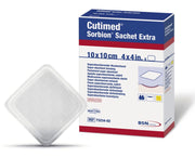Cutimed Sorbion Sachet Extra 10x10cm (5 Stk)