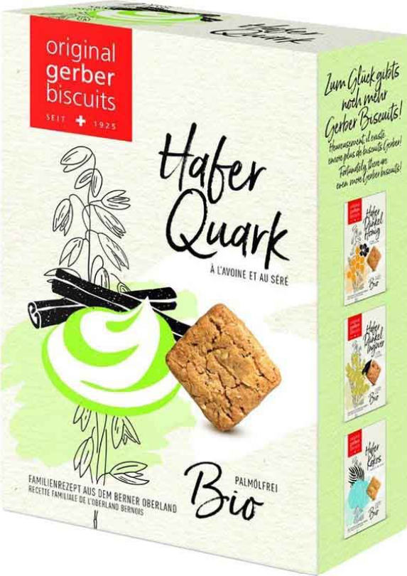 Gerber Biscuits Hafer Quark Biscuits Bio (2x80g)
