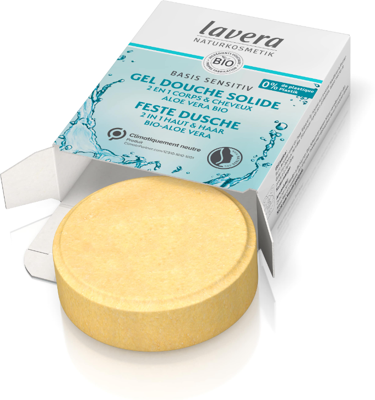 Lavera basis sensitiv Feste Dusche 2in1 Haut & Haar (50g)