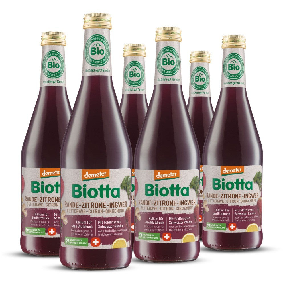 Biotta Rande Zitrone Ingwer Demeter (6x5dl)