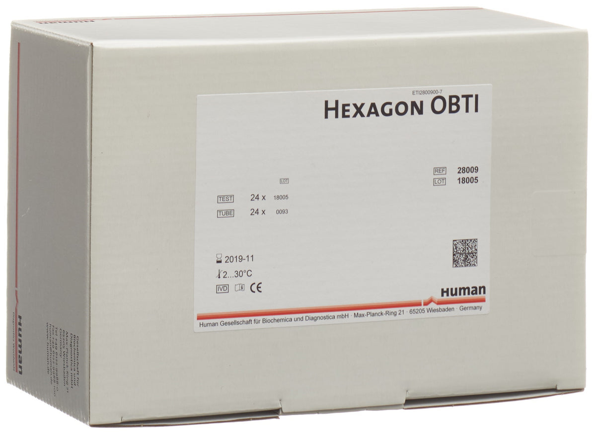 Hexagon OBTI Immunological Stool Test