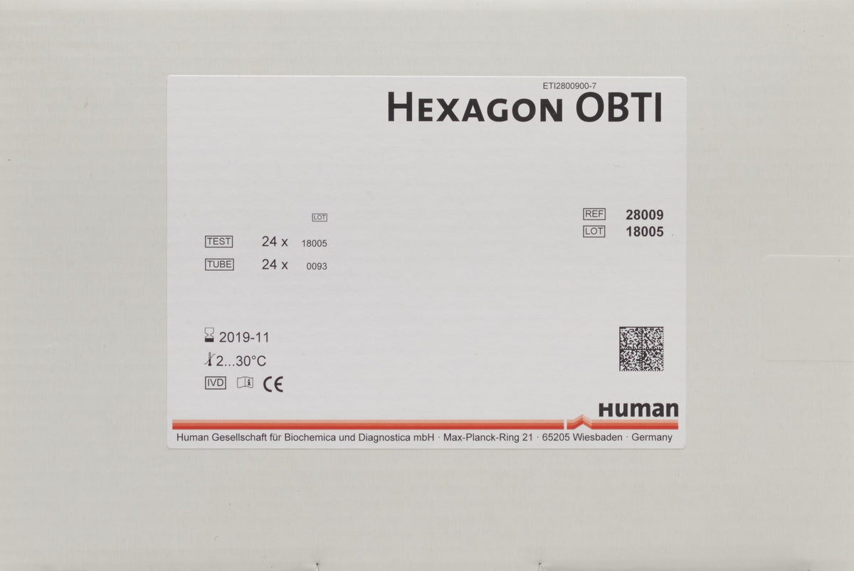Hexagon OBTI Immunological Stool Test
