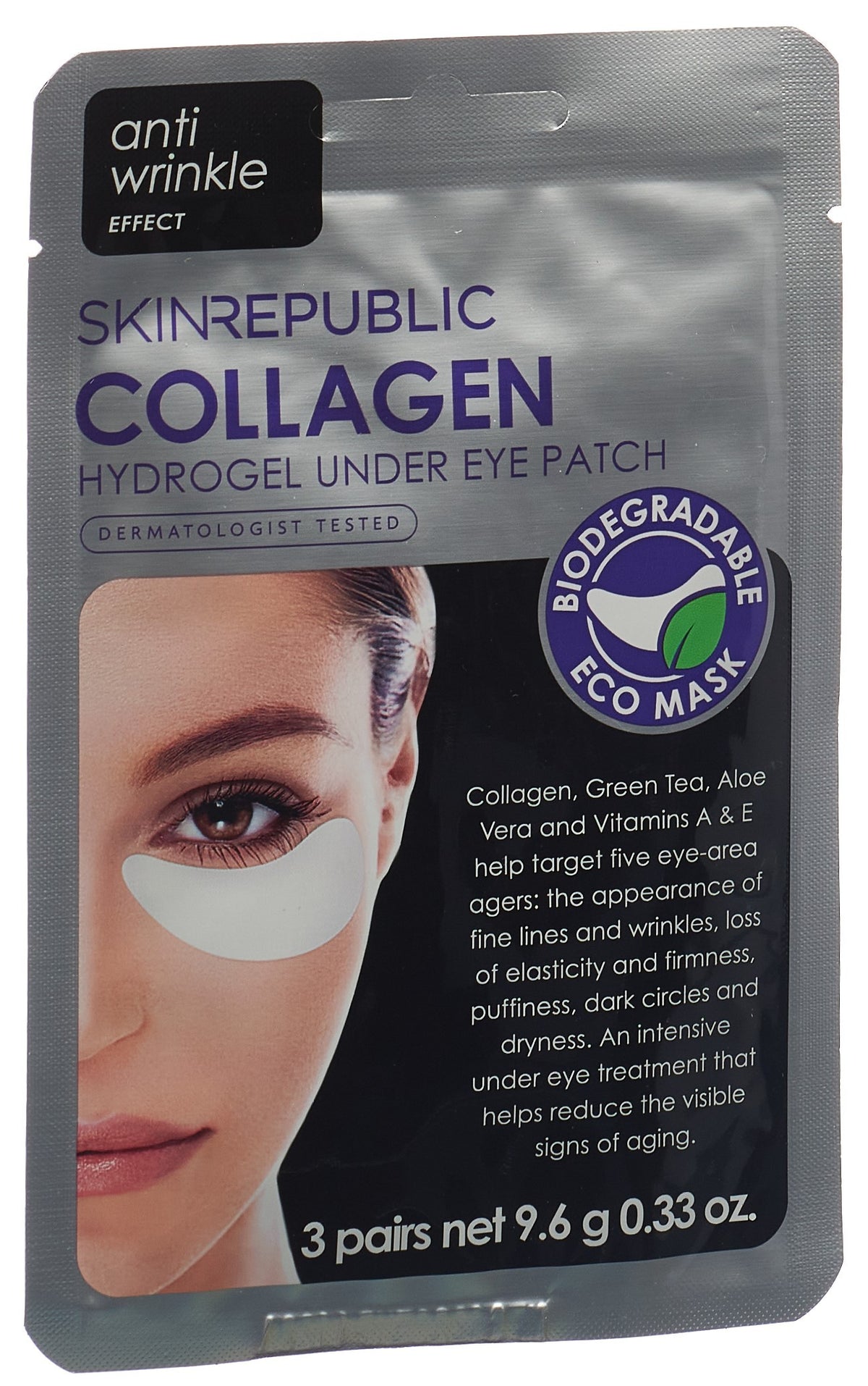 SKIN REPUBLIC Collagen Under Eye Patch (3 Paar)