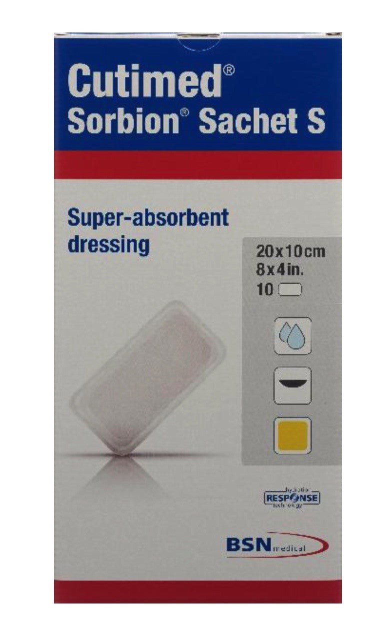 Cutimed Sorbion Sachet S 20x10cm (10 Stk)
