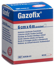 Gazofix kohäsive Fixierbinde 6cmx4m hautfarben latexfrei (1 Stk)
