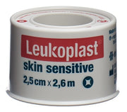 Leukoplast skin sensitive Silikon 2.5cmx2.6m Rolle (1 Stk)