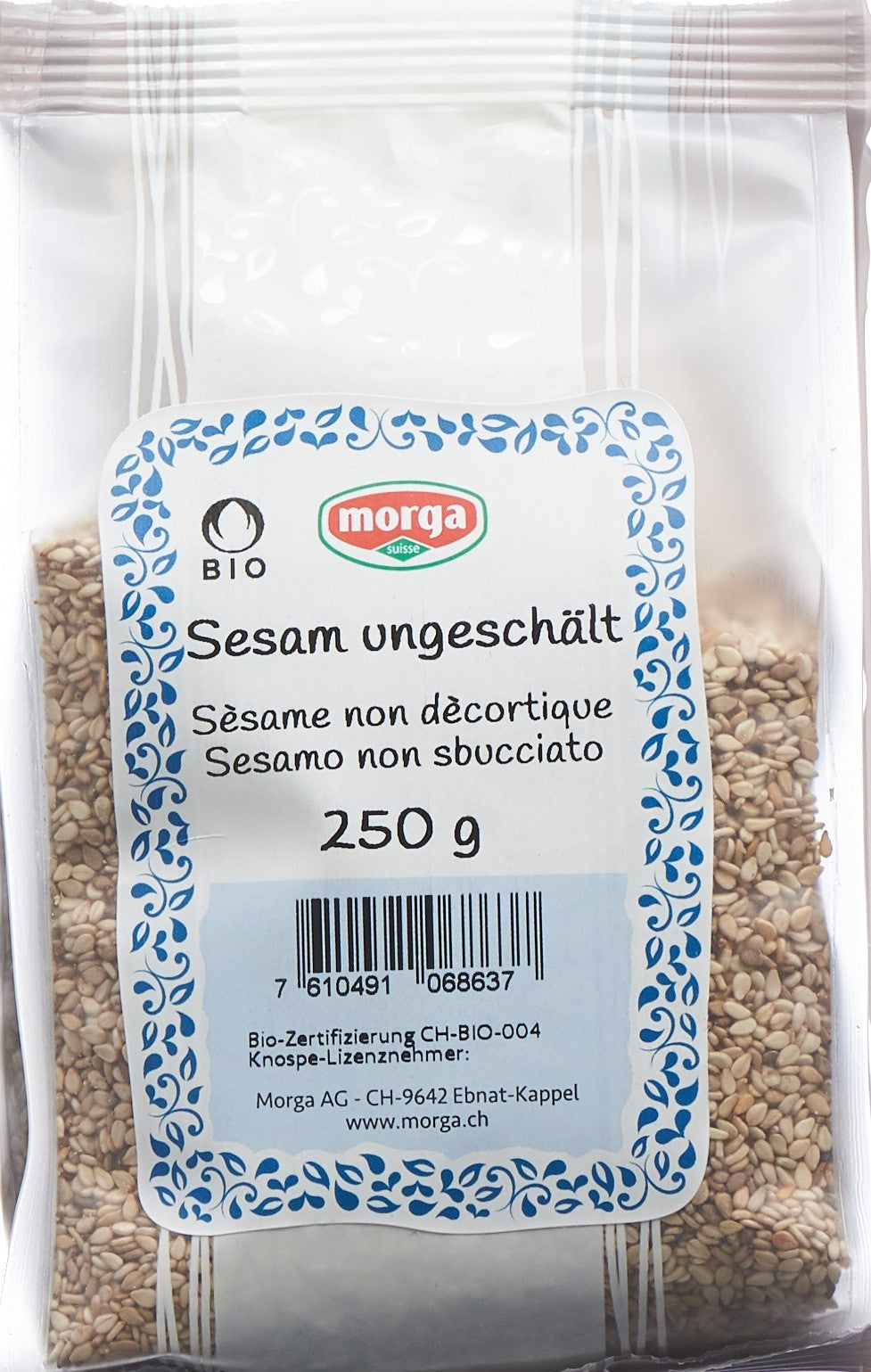 morga Sesam ungeschält Knospe (250g)