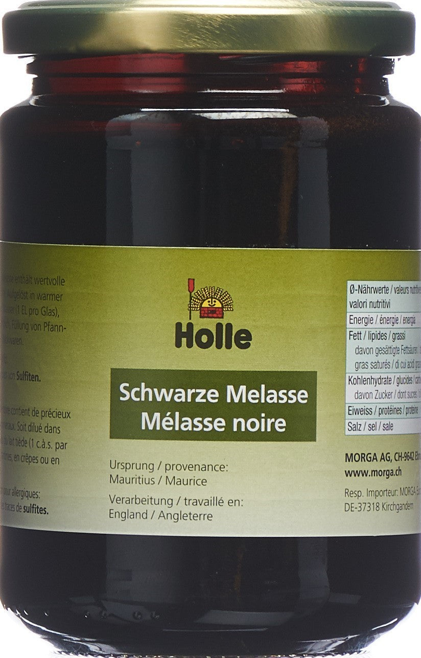 morga Schwarze Melasse flüssig (450g)