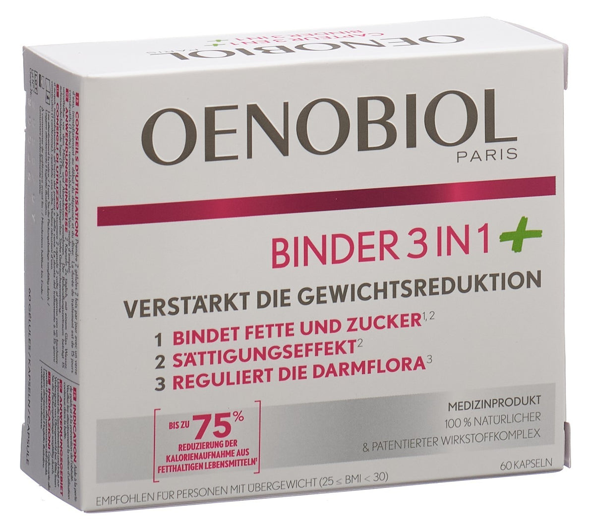 OENOBIOL Binder 3 in 1 PLUS Kapseln (60 Stk)
