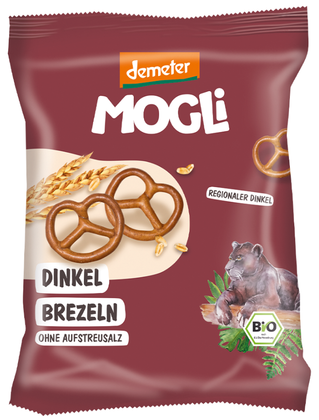 MOGLI Dinkel Brezeln (50g)