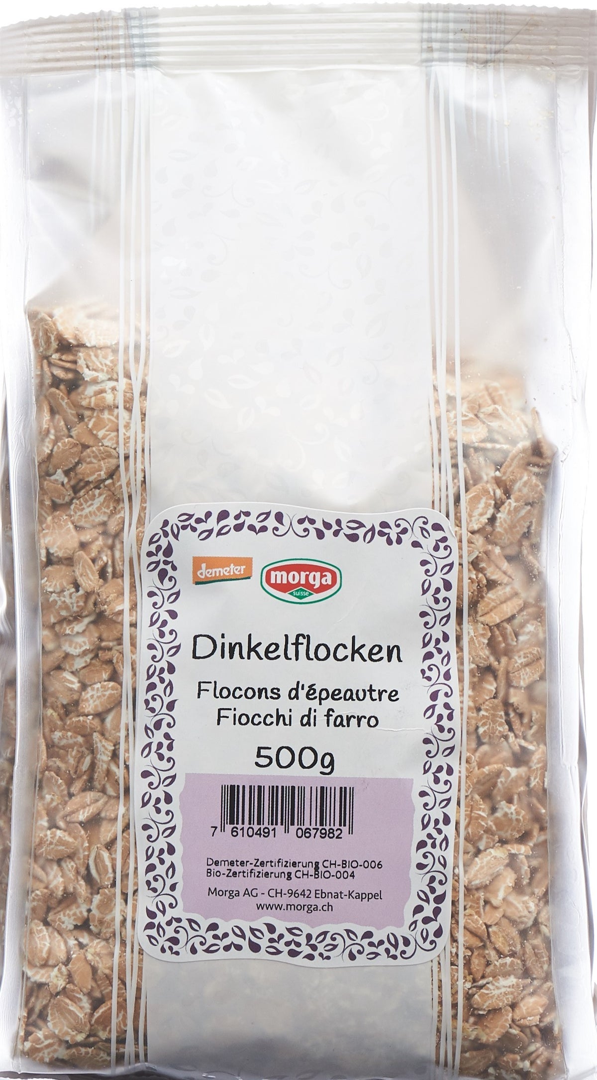 morga Dinkelflocken Demeter (500g)