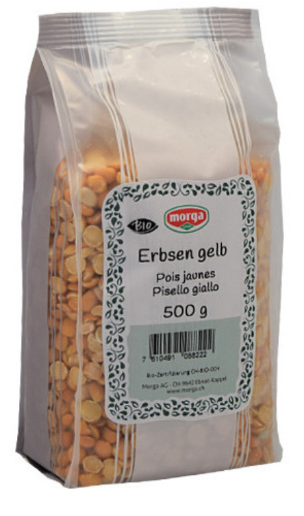 morga Erbsen gelb Bio (500g)