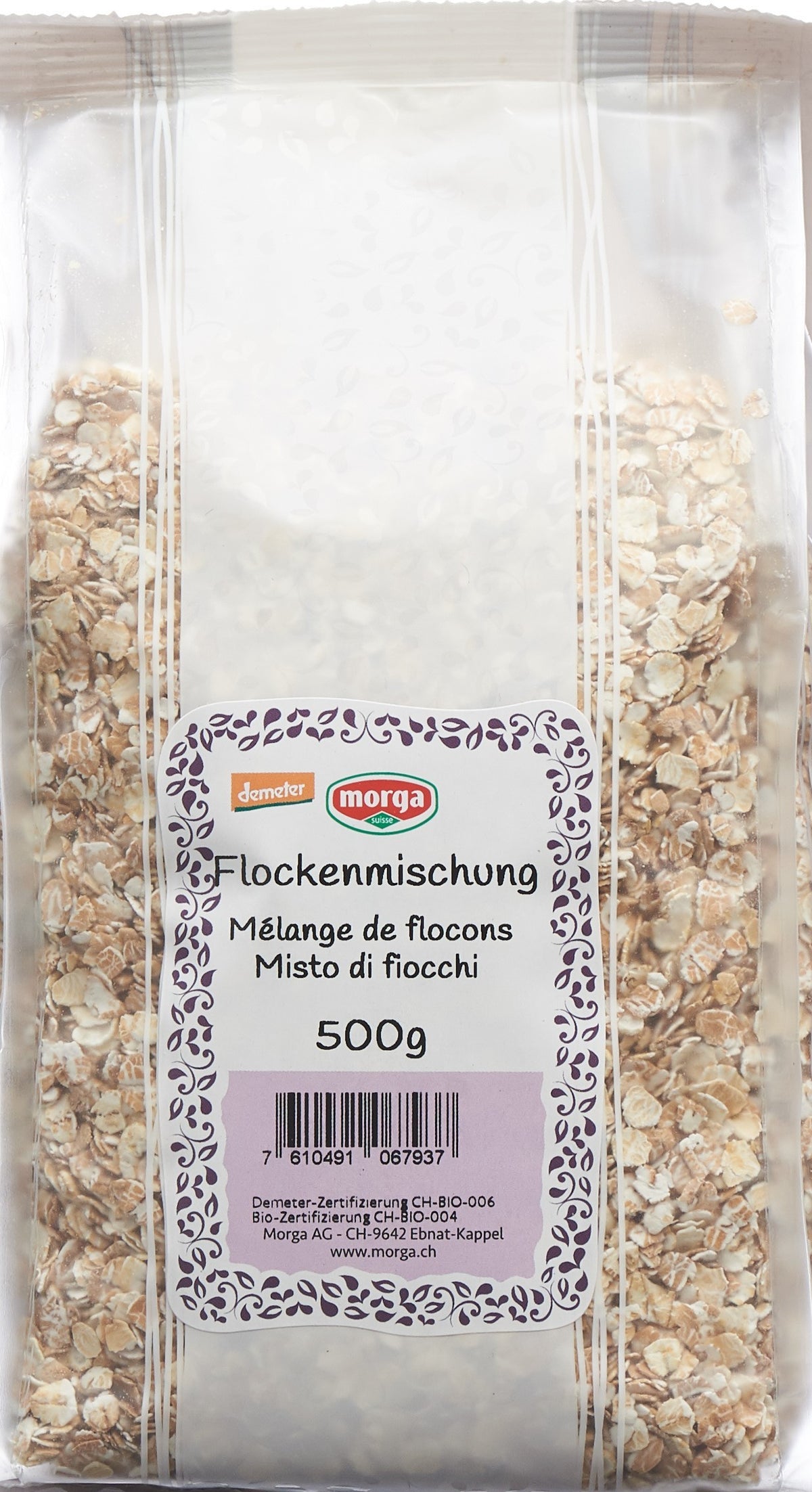 morga Flockenmischung Demeter (500g)