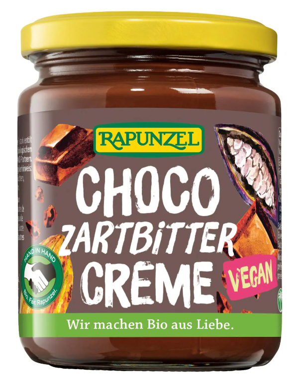 RAPUNZEL Choco Zartbitter Creme (250g)