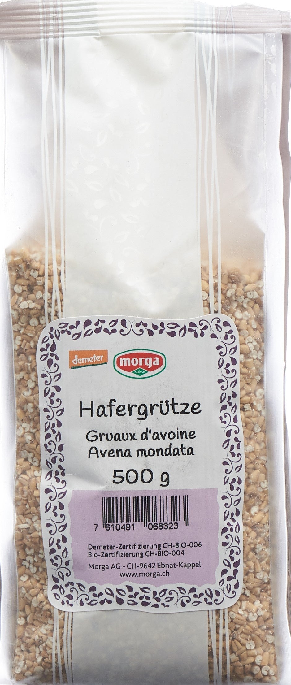 morga Hafergrütze Demeter (500g)