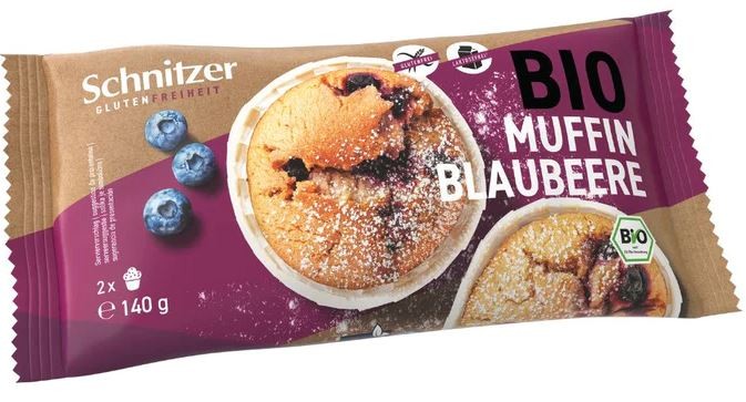 Schnitzer Bio Muffin + Blueberry (2x140g)