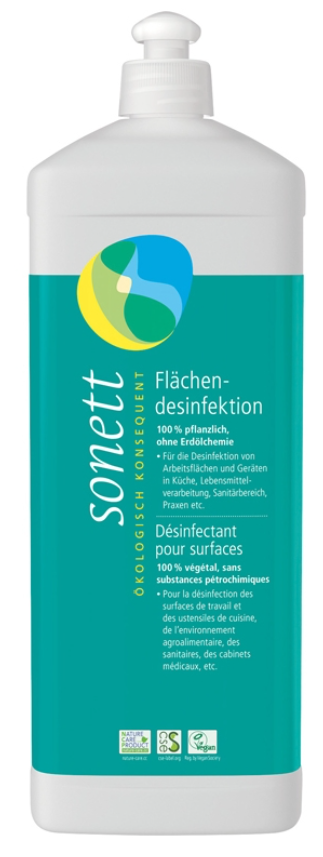 Sonett Flächendesinfektion Nachfüllflasche (1L)