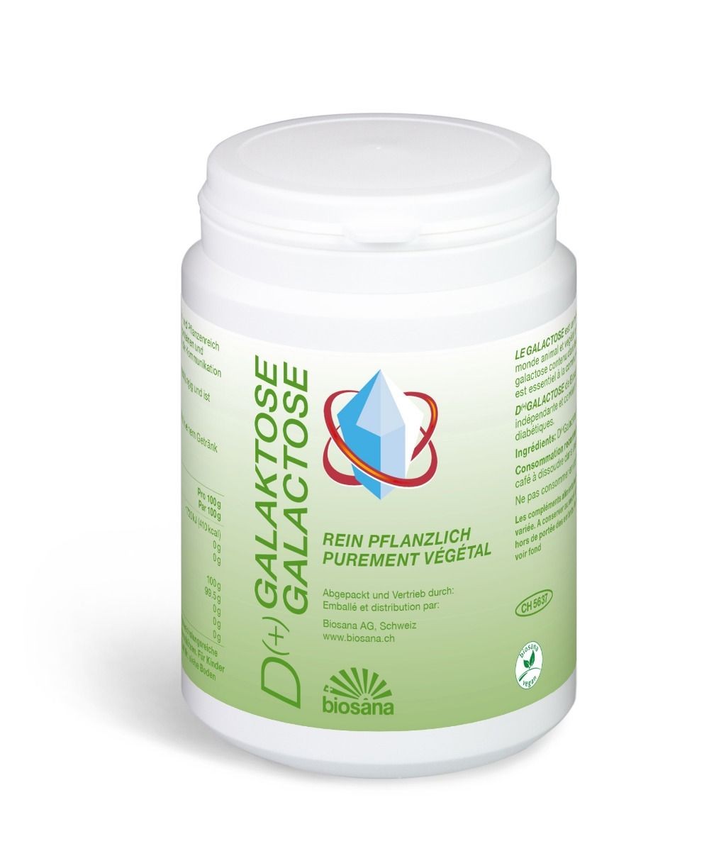 bisoana D(+)Galactose Pulver rein pflanzlich (120g)