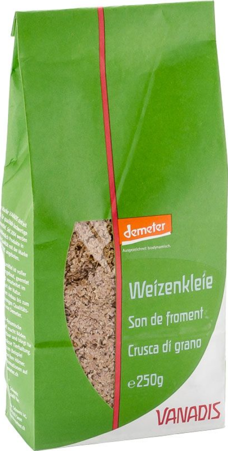 VANADIS Weizenkleie (250g)