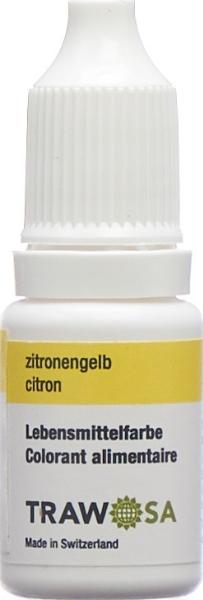 Trawosa Colorant alimentaire jaune citron (10ml)
