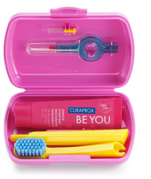 CURAPROX Travel Set rosa (1 Stk)