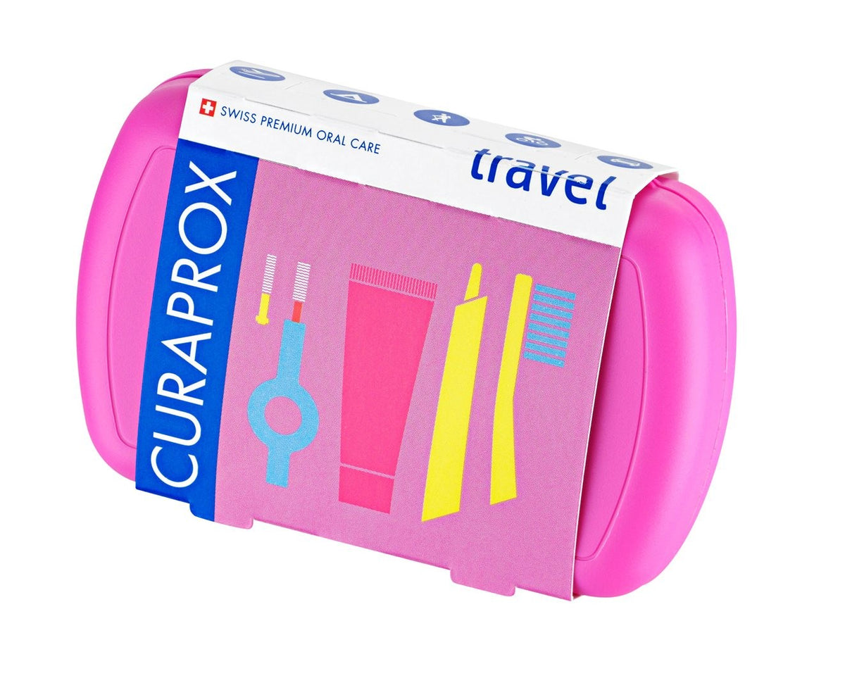 CURAPROX Travel Set rosa (1 Stk)