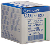 TERUMO Agani Einmalkanüle 21G 0.8x38mm grün (100 Stk)