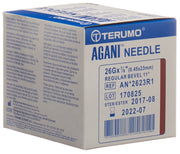 TERUMO Agani Einmalkanüle 26G 0.45x23mm braun (100 Stk)