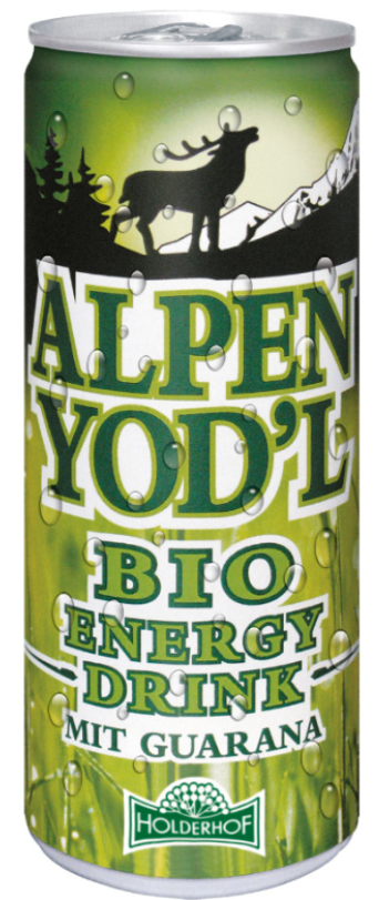 HOLDERHOF ALPEN YOD'L Bio Energy Drink (250ml)