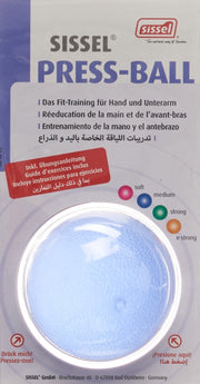 SISSEL Press Ball medium blau (1 Stk)
