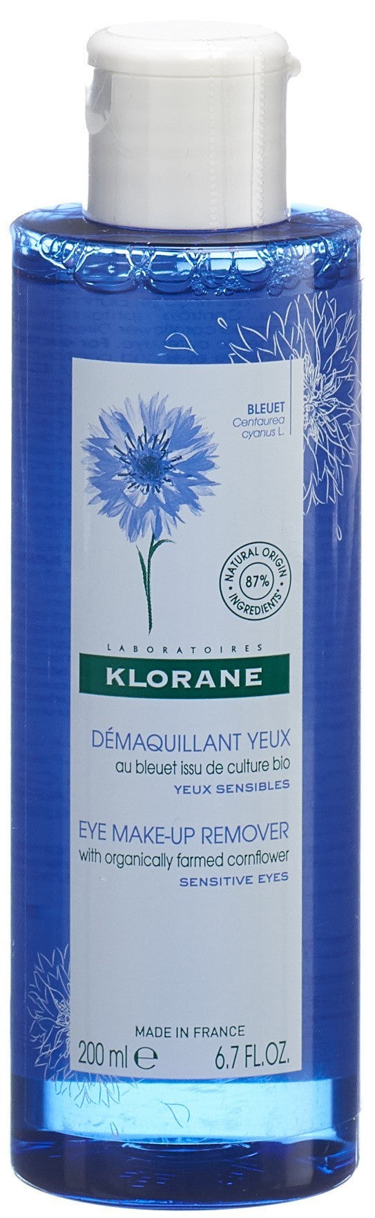 KLORANE Bleuet Augen-Make-Up Entferner (200ml)