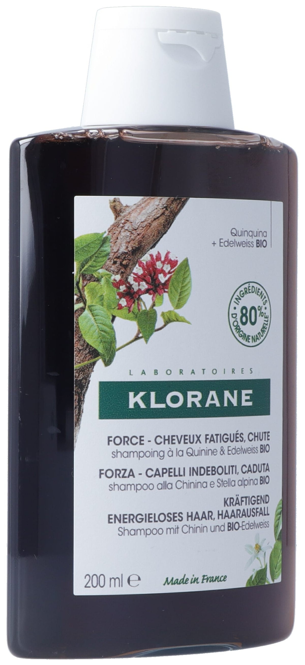 KLORANE Chinin Edelweiss Shampoo (200ml)