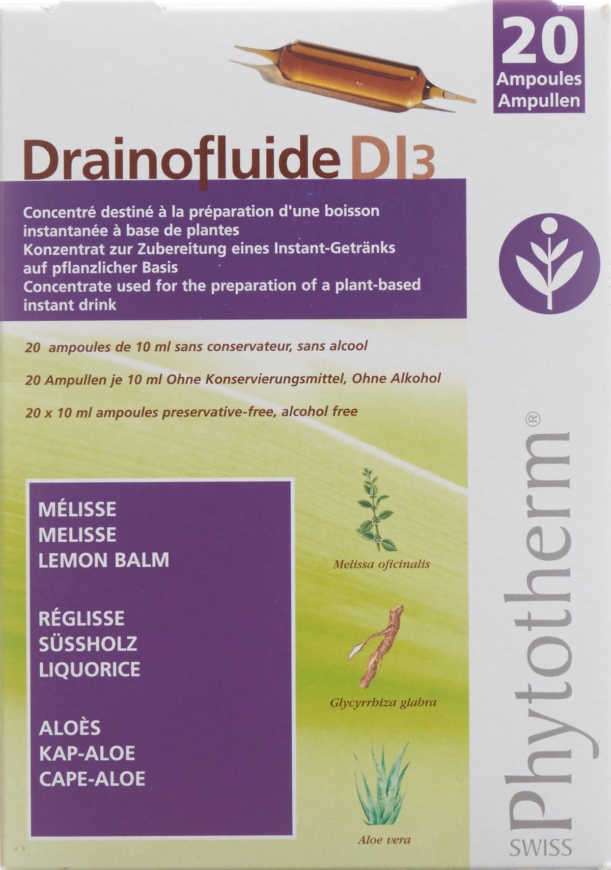 Drainofluide DI3 Trinkampullen (20x10ml)