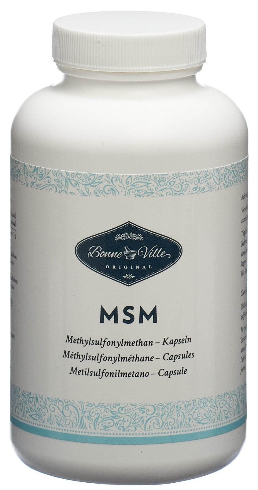 Bonneville MSM Kapseln 1000mg (180 Stk)