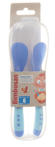 Bimbosan Löffel blau (2 Stk)
