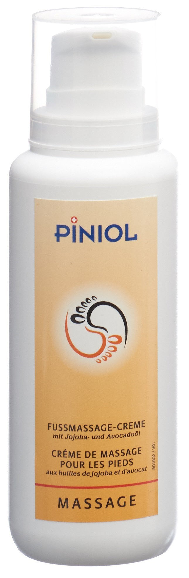 PINIOL Fussmassage-Creme Dispenser (200ml)