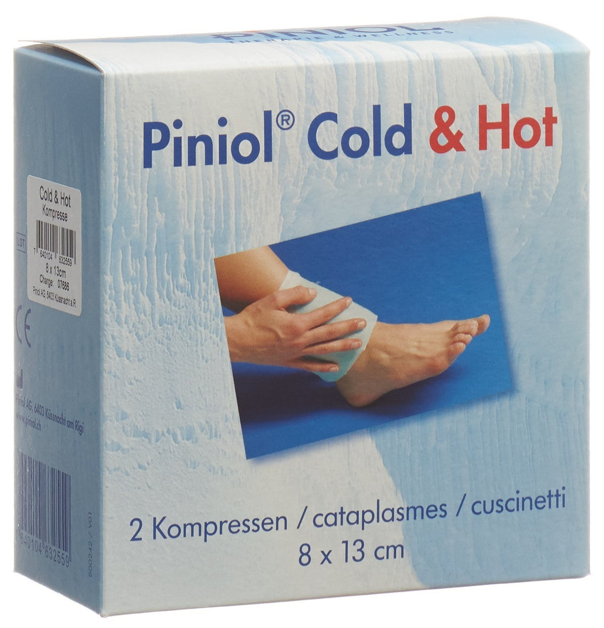 PINIOL Cold Hot Kompresse 8cmx13cm (2 Stk)