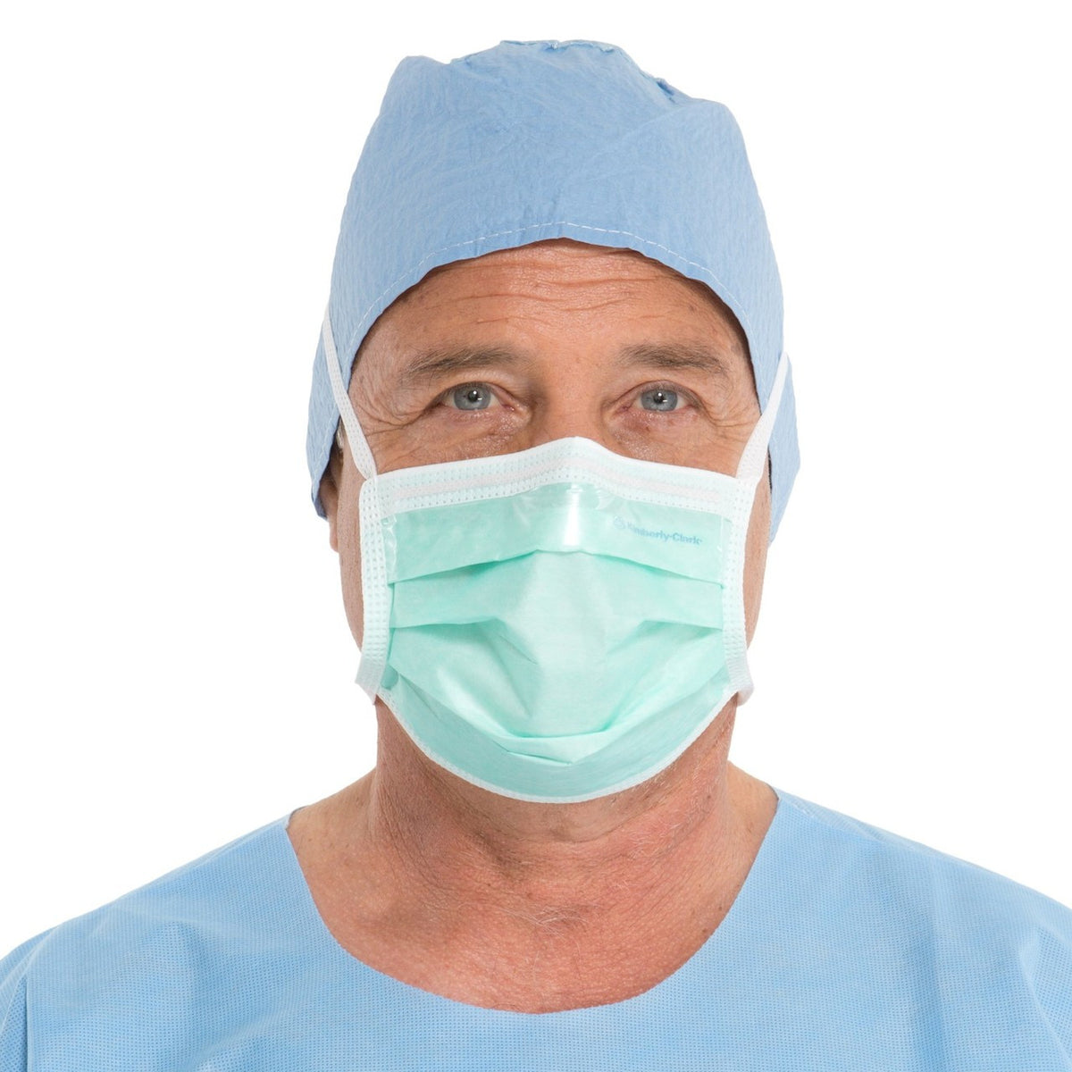 HALYARD OP-Maske Anti-Fog Typ II grün (50 Stk)